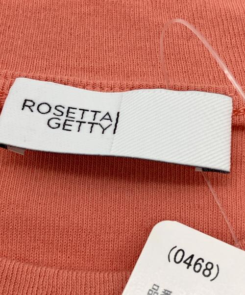 ROSETTA GETTY（ロゼッタゲッティ）ROSETTA GETTY (ロゼッタゲッティ) 半袖カットソー ピンク サイズ:Mの古着・服飾アイテム