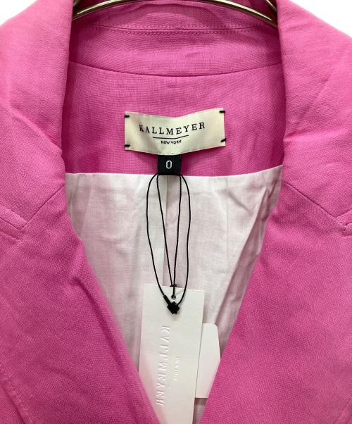 KALLMEYER（カルメイヤー）KALLMEYER (カルメイヤー) ジャケット ピンク 未使用品の古着・服飾アイテム
