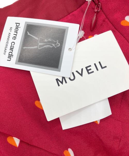 MUVEIL（ミュベール）MUVEIL (ミュベール) スカート レッド サイズ:36の古着・服飾アイテム