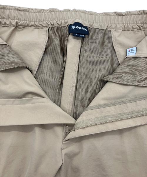 GOLDWIN（ゴールドウイン）GOLDWIN (ゴールドウイン) ワンタックテーパードストレッチパンツ ベージュ サイズ:3の古着・服飾アイテム
