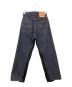 JUNYA WATANABE (ジュンヤワタナベ) LEVI'S (リーバイス) プリーツドッキングデニムパンツ ブラック サイズ:S：44000円