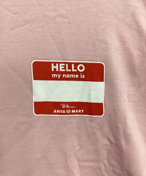 Ron Herman（ロンハーマン）Ron Herman (ロンハーマン) ANYA HINDMARCH (アニヤ・ハインドマーチ) Anya Mart Tee ピンク サイズ:不明の古着・服飾アイテム
