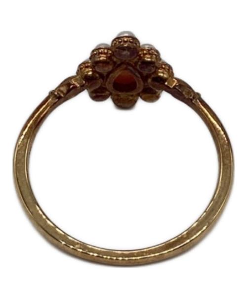 agete（アガット）agete (アガット) 珊瑚パールリング サイズ:11号の古着・服飾アイテム