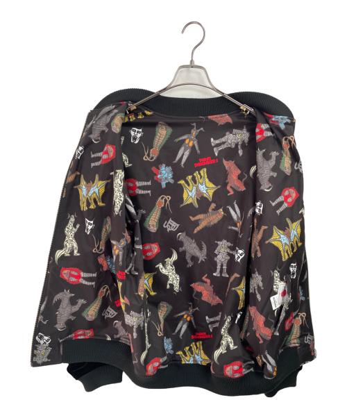 PUNK DRUNKERS（パンクドランカーズ）PUNK DRUNKERS (パンクドランカーズ) ウルトラ怪獣JKT ブラック サイズ:Lの古着・服飾アイテム