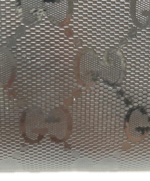 GUCCI（グッチ）GUCCI (グッチ) GGインプリメ 長財布 ブラックの古着・服飾アイテム