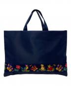 FEILERフェイラー）の古着「ハイジレッスンバッグ　トートバック　学校フェイラー」｜ネイビー