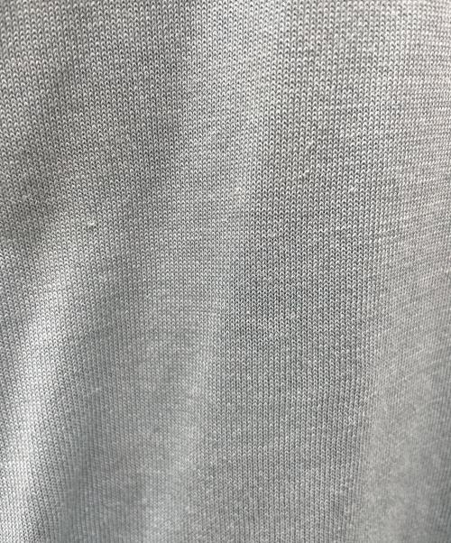 DRAWER（ドゥロワー）DRAWER (ドゥロワー) 16Gミラノ編みリボンスリーブニット ライトブルー サイズ:1の古着・服飾アイテム