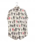 BLACK COMME des GARCONSブラックコムデギャルソン）の古着「17SS 半袖シャツ」｜ホワイト