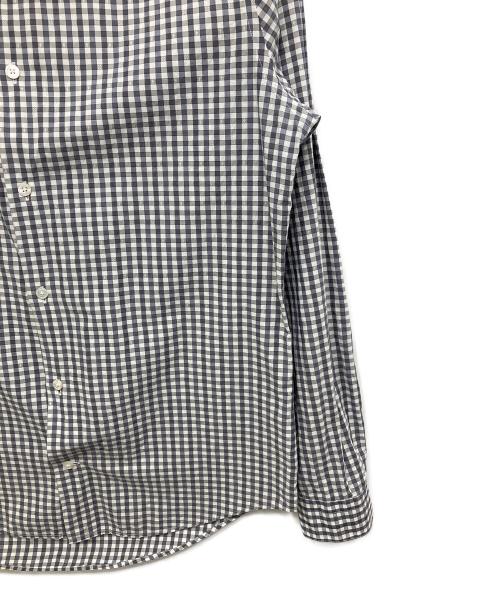 LOUIS VUITTON（ルイ ヴィトン）LOUIS VUITTON (ルイ ヴィトン) モノグラムチェックシャツ グレー サイズ:XLの古着・服飾アイテム