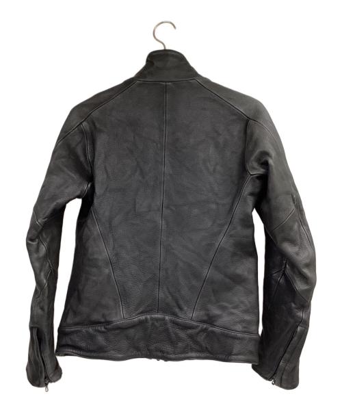 CIVILIZED（シヴィライズド）CIVILIZED (シヴィライズド) ダブルジップ レザージャケット ブラック サイズ:2の古着・服飾アイテム