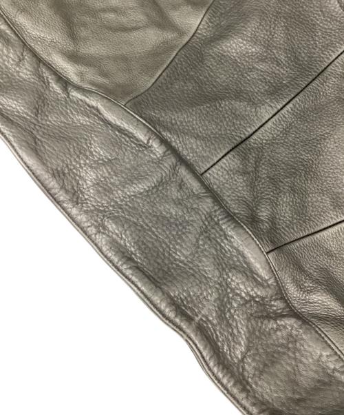 CIVILIZED（シヴィライズド）CIVILIZED (シヴィライズド) ダブルジップ レザージャケット ブラック サイズ:2の古着・服飾アイテム