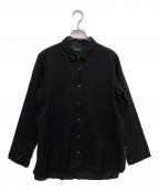 Con teコンテ）の古着「キュプラシルク シャツ」｜ブラック