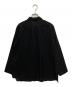 Con te (コンテ) キュプラシルク シャツ ブラック サイズ:FREE：10000円