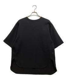 Whim Gazette（ウィムガゼット）の古着「Vガゼットハーフスリーブプルオーバー」｜ブラック