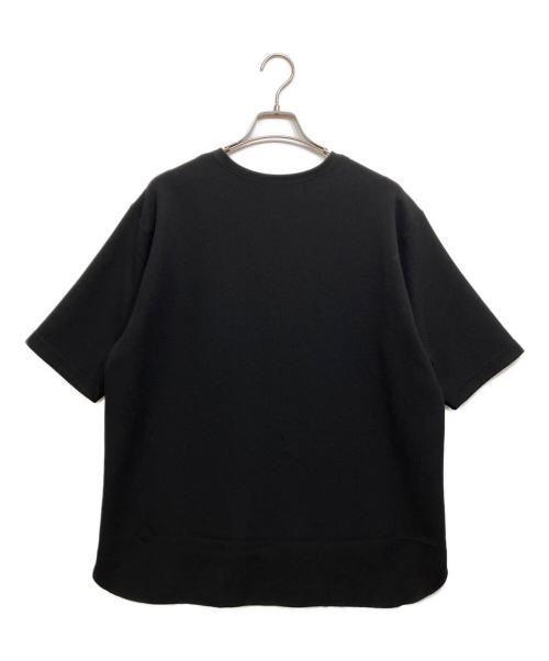 Whim Gazette（ウィムガゼット）Whim Gazette (ウィムガゼット) Vガゼットハーフスリーブプルオーバー ブラック サイズ:Freeの古着・服飾アイテム