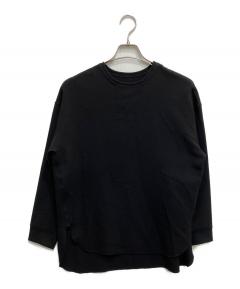 中古・古着通販】YORI (ヨリ) スカラップカラーロンTee ネイビー