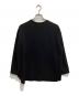 Whim Gazette (ウィムガゼット) Vガゼットプルオーバー ブラック サイズ:36：6000円