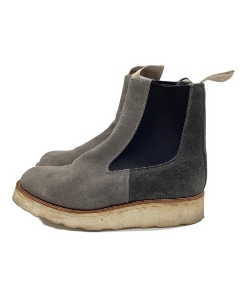 Tricker's（トリッカーズ）Tricker's (トリッカーズ) filmelange (フィルメランジェ) サイドゴアブーツ グレー サイズ:SIZE5の古着・服飾アイテム