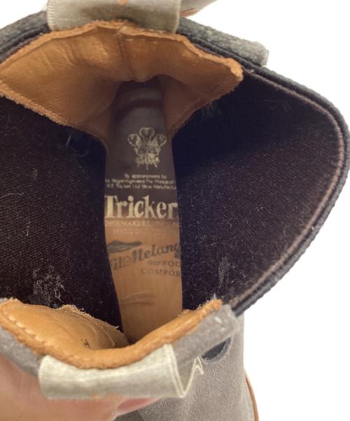 Tricker's（トリッカーズ）Tricker's (トリッカーズ) filmelange (フィルメランジェ) サイドゴアブーツ グレー サイズ:SIZE5の古着・服飾アイテム