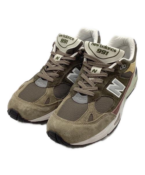 NEW BALANCE（ニューバランス）NEW BALANCE (ニューバランス) ローカットスニーカー オリーブ サイズ:8.5の古着・服飾アイテム