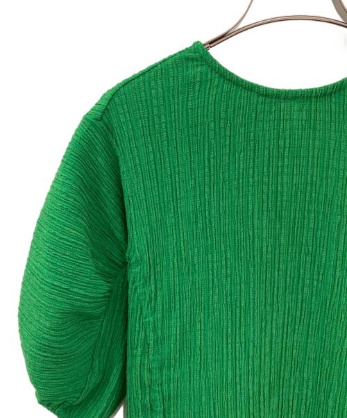 MAISON SPECIAL（メゾンスペシャル）MAISON SPECIAL (メゾンスペシャル) スタックギャザーワンピース グリーン サイズ:Freeの古着・服飾アイテム