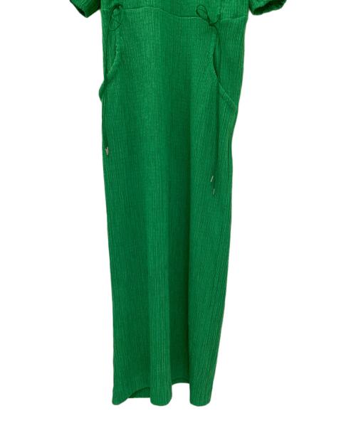 MAISON SPECIAL（メゾンスペシャル）MAISON SPECIAL (メゾンスペシャル) スタックギャザーワンピース グリーン サイズ:Freeの古着・服飾アイテム