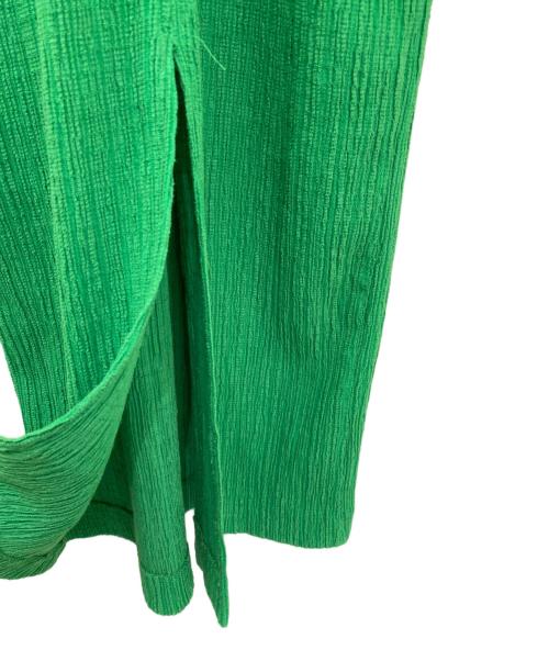 MAISON SPECIAL（メゾンスペシャル）MAISON SPECIAL (メゾンスペシャル) スタックギャザーワンピース グリーン サイズ:Freeの古着・服飾アイテム