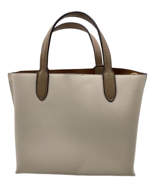 COACH（コーチ）COACH (コーチ) ウィロウ トート 24 カラーブロック ベージュの古着・服飾アイテム