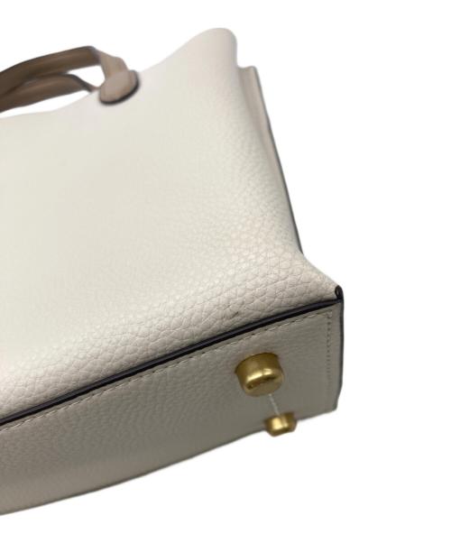 COACH（コーチ）COACH (コーチ) ウィロウ トート 24 カラーブロック ベージュの古着・服飾アイテム