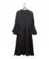 JIL SANDER (ジルサンダー) フルーテッドスリーブドレス ブラック サイズ:32：30000円
