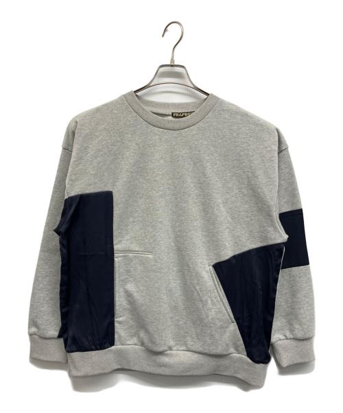 FRAPBOIS（フラボア）FRAPBOIS (フラボア) サテスウェット グレー サイズ:1の古着・服飾アイテム