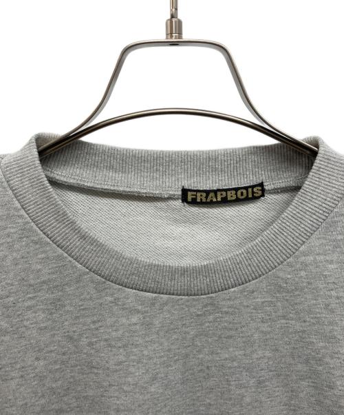 FRAPBOIS（フラボア）FRAPBOIS (フラボア) サテスウェット グレー サイズ:1の古着・服飾アイテム