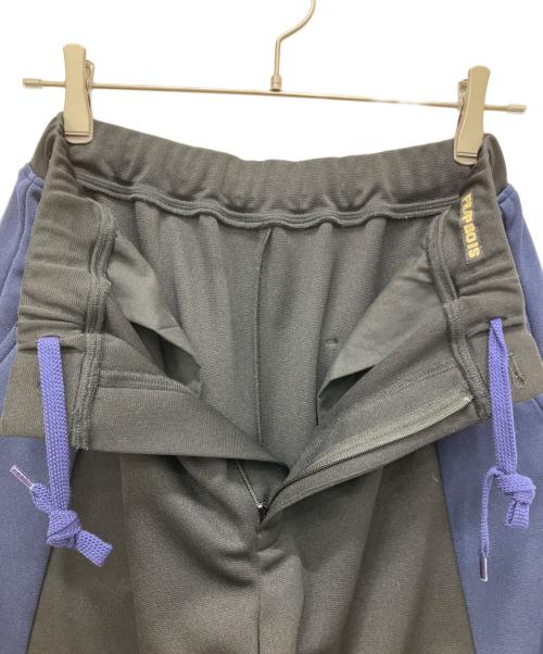 FRAPBOIS（フラボア）FRAPBOIS (フラボア) ショートジャージ パンツ ネイビー×ブラック サイズ:1の古着・服飾アイテム