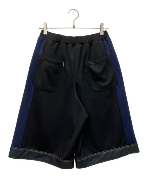 FRAPBOIS（フラボア）FRAPBOIS (フラボア) ショートジャージ パンツ ネイビー×ブラック サイズ:1の古着・服飾アイテム