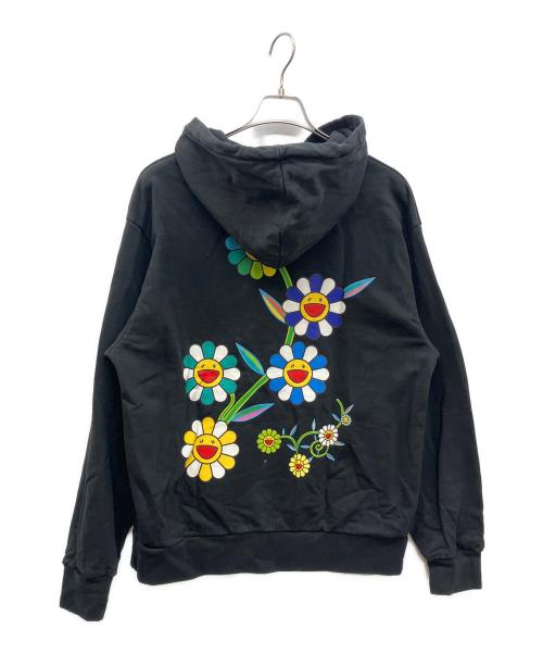 BLACK PINK（ブラックピンク）BLACK PINK (ブラックピンク) 村上隆 (ムラカミタカシ) プルオーバーパーカー ブラック サイズ:Lの古着・服飾アイテム