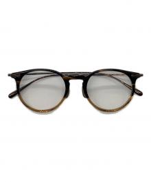 OLIVER PEOPLES（オリバーピープルズ）の古着「Marett 眼鏡」｜ブラウン