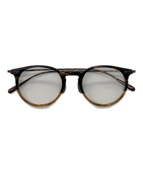 OLIVER PEOPLES（オリバーピープルズ）OLIVER PEOPLES (オリバーピープルズ) Marett 眼鏡 ブラウン サイズ:45□21の古着・服飾アイテム