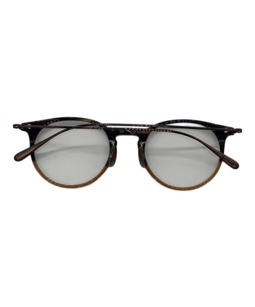 OLIVER PEOPLES（オリバーピープルズ）OLIVER PEOPLES (オリバーピープルズ) Marett 眼鏡 ブラウン サイズ:45□21の古着・服飾アイテム