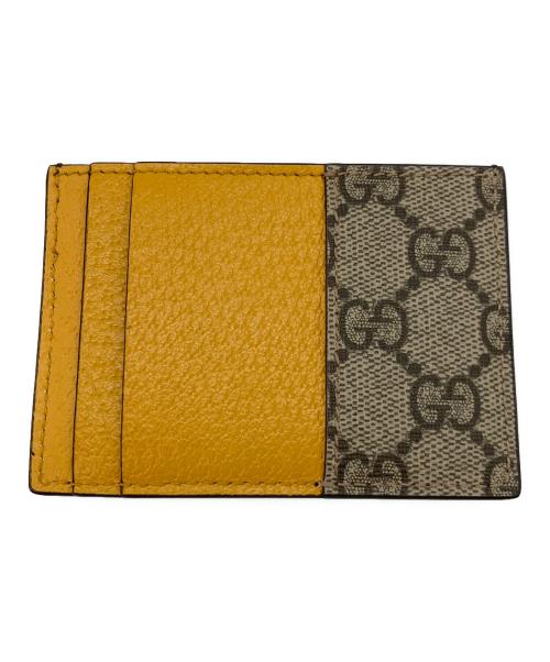 GUCCI（グッチ）GUCCI (グッチ) タイガーヘッド カードケース ブラウンの古着・服飾アイテム