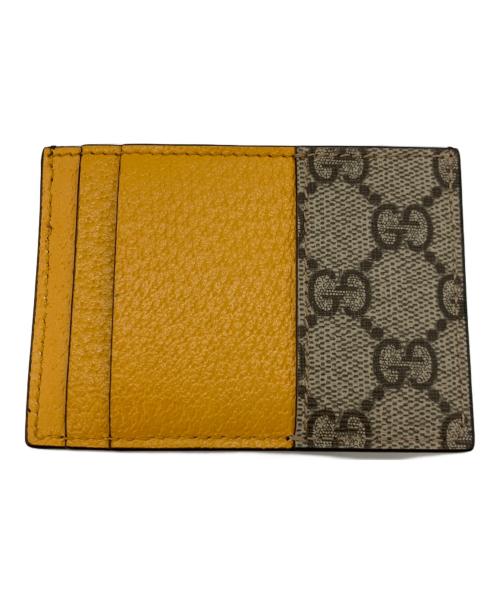 GUCCI（グッチ）GUCCI (グッチ) タイガーヘッド カードケース ブラウンの古着・服飾アイテム