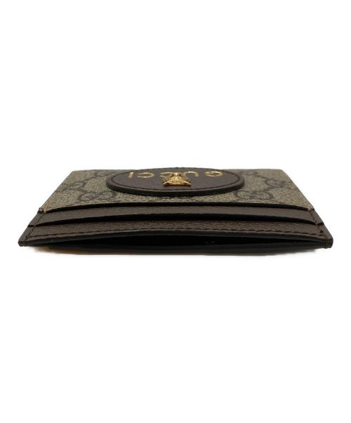 GUCCI（グッチ）GUCCI (グッチ) タイガーヘッド カードケース ブラウンの古着・服飾アイテム