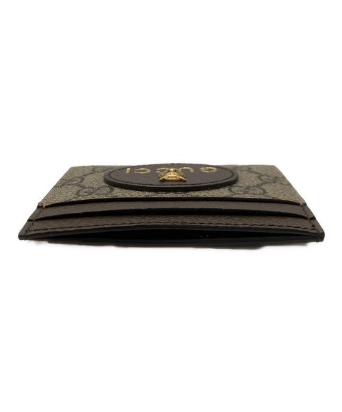 GUCCI（グッチ）GUCCI (グッチ) タイガーヘッド カードケース ブラウンの古着・服飾アイテム