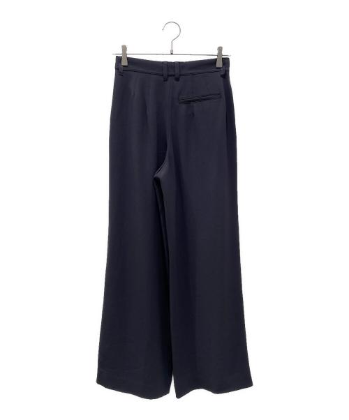 Spick and Span（スピック＆スパン）Spick and Span (スピックアンドスパン) シルキードレープ2タックワイドパンツ グレー サイズ:34の古着・服飾アイテム
