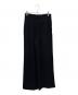 Spick and Span (スピックアンドスパン) シルキードレープ2タックワイドパンツ ブラック サイズ:34：8000円