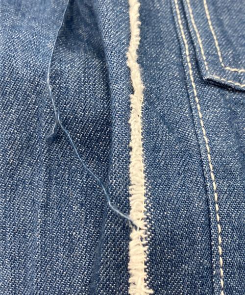 pelleq（ペレック）pelleq (ペレック) デニムパンツ ブルー サイズ:36の古着・服飾アイテム