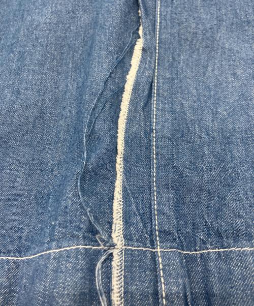 pelleq（ペレック）pelleq (ペレック) デニムパンツ ブルー サイズ:36の古着・服飾アイテム