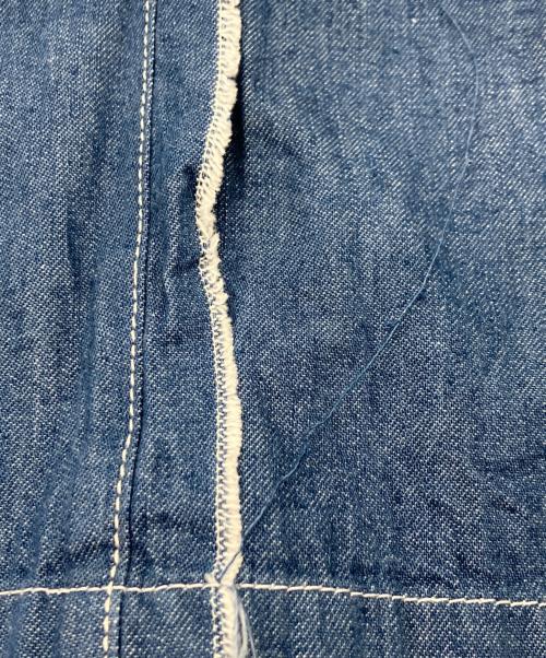 pelleq（ペレック）pelleq (ペレック) デニムパンツ ブルー サイズ:36の古着・服飾アイテム