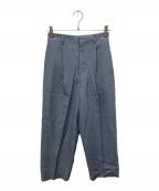 YLEVEイレーヴ）の古着「パンツ」｜ライトブルー