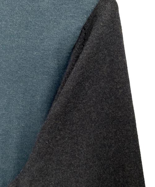 Maison Margiela（メゾンマルジェラ）Maison Margiela (メゾンマルジェラ) 配色クルーネックニット ネイビー サイズ:Sの古着・服飾アイテム
