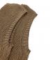 中古・古着 NIKKI essential pieces (ニッキ エッセンシャルピーシーズ) Cotton Snarl Yarn Knit Vest ブラウン サイズ:1：12000円